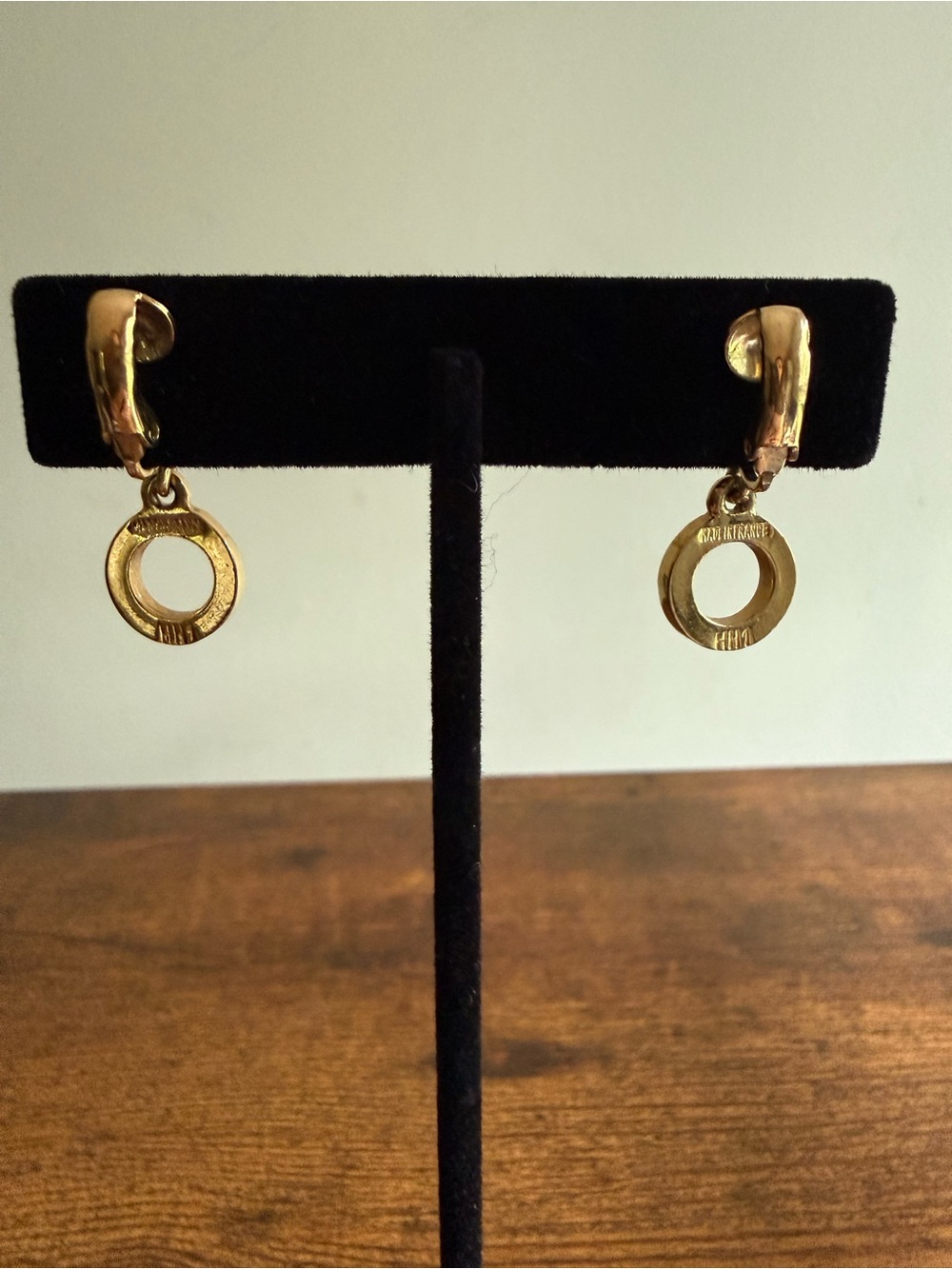 Celine Pearl Drop Earrings - Picture 6 of 6